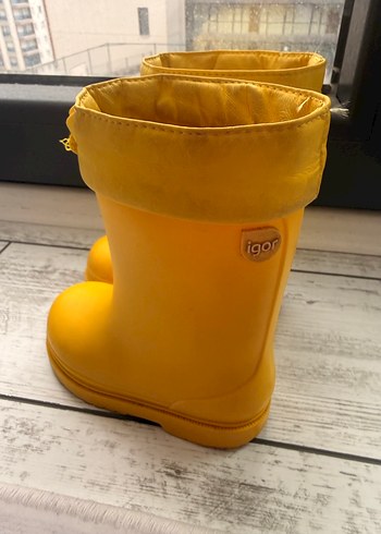 Sarı unisex Çocuk igor çizme - Görsel 5