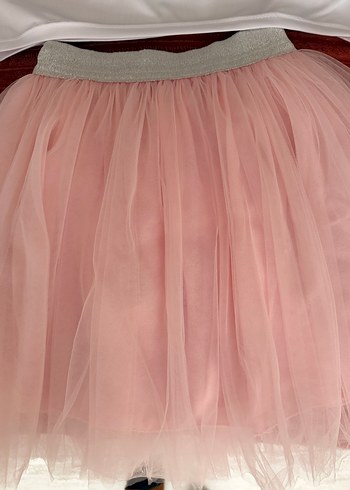 Pembe tütü etek ve barbie baskılı tsört - Görsel 4