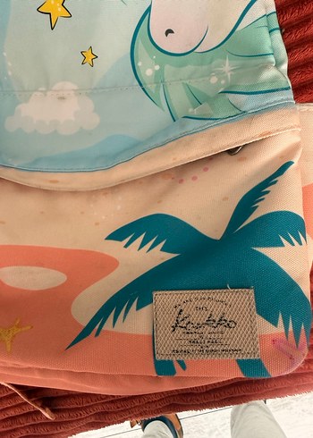 Pastel Renkli Unicorn Desenli Kaukko marka Çocuk Sırt Çantası - Görsel 2