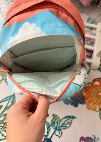 Pastel Renkli Unicorn Desenli Kaukko marka Çocuk Sırt Çantası - Görsel 4