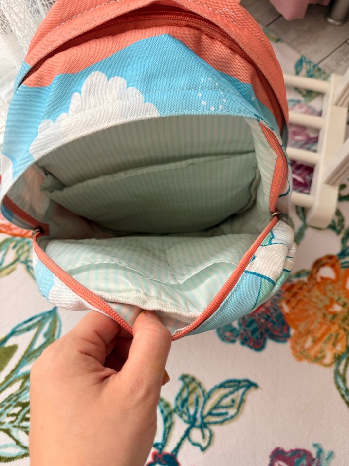 Pastel Renkli Unicorn Desenli Kaukko marka Çocuk Sırt Çantası - Görsel 4