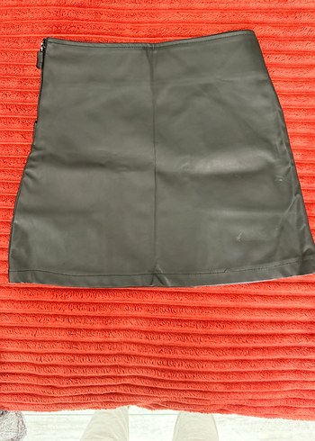 Kemerli Deri Mini Etek kız çocuk - Görsel 3