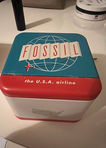 Beden Fossil Modern Klasik kahverengi Erkek Saati