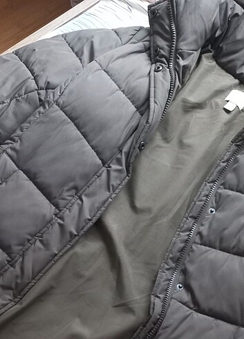 s Beden haki Renk H&M Kadın şişme mont