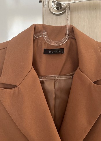 Trendyol & Milla Sütlü Kahverengi Kadın Blazer Ceket