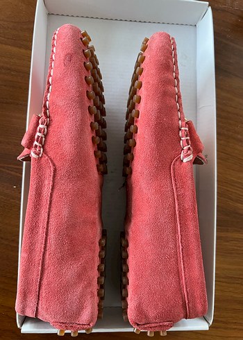 Süet Tokalı Loafer - Görsel 4