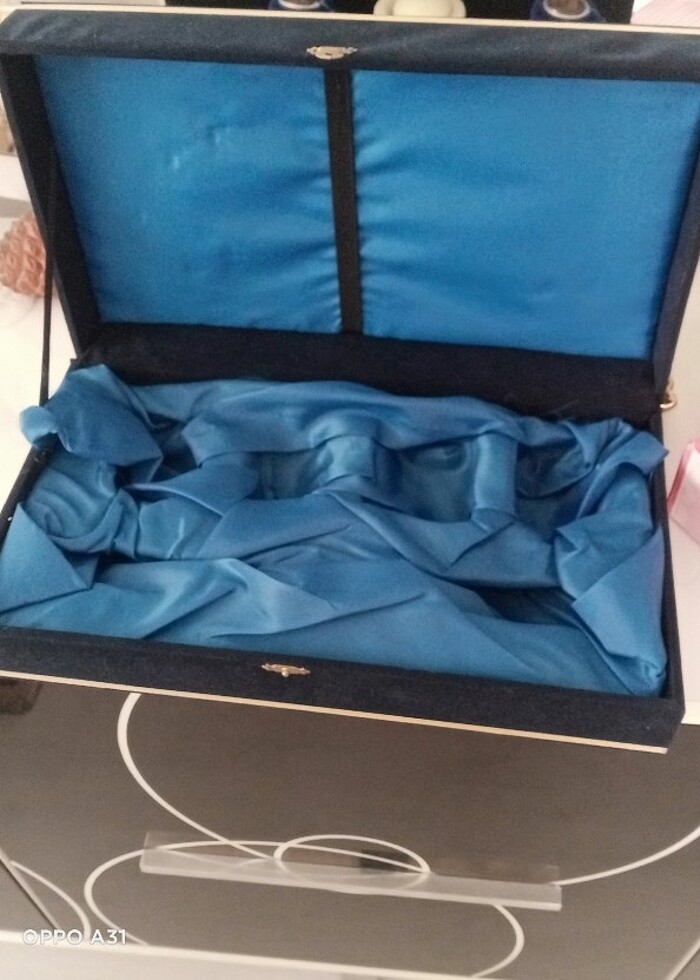 Kadife çeyiz kutusu - Görsel 2