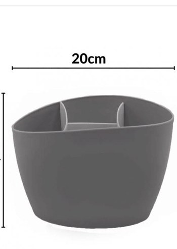 Gri Plastik Mutfak Kaşıklık - Görsel 2