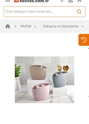 Gri Plastik Mutfak Kaşıklık - Görsel 5