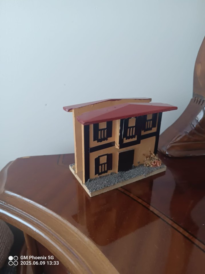 Ahşap Model Ev peçetelik - Görsel 2