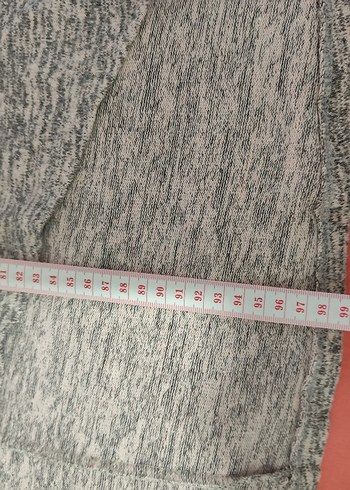 Gri Yüksek Yakalı Uzun Kollu Kadın Kazak - Görsel 5