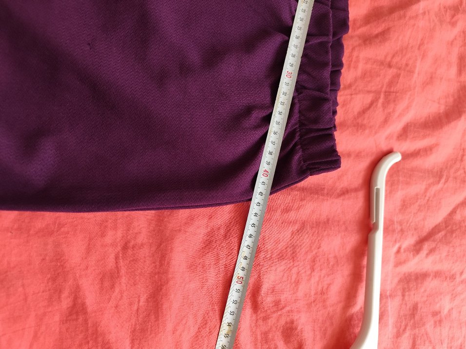 Mor Rahat Kesim Kadın Spor Pantolonu - Görsel 4