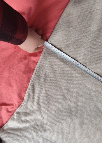 Bej Uzun Triko Elbise - Görsel 6