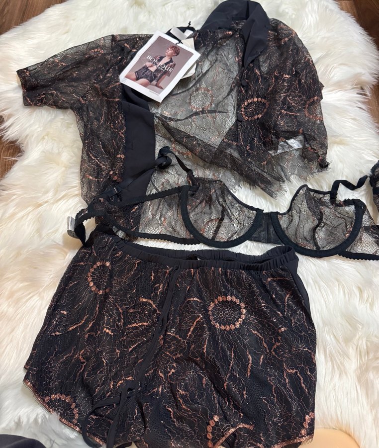 Bonjour mademe 3 lü pijama seti - Görsel 3