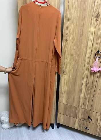 Diğer Tesettür yelekli tulum