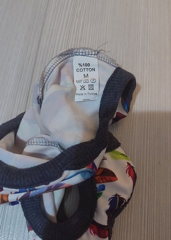 Renkli Tüy Desenli Bohem Kedi Köpek Kıyafeti - Görsel 5