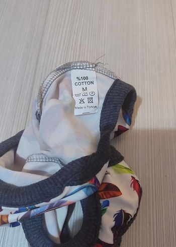 Renkli Tüy Desenli Bohem Kedi Köpek Kıyafeti - Görsel 6