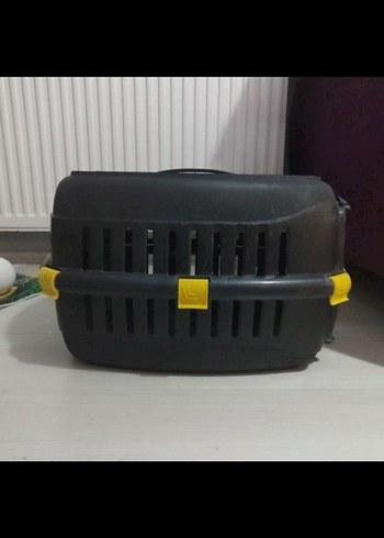 Sarı Kapılı Siyah Kedi Köpek Taşıma Kutusu - Görsel 5