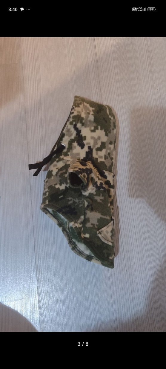 Kamuflaj Desenli Kedi Köpek Kıyafeti - Görsel 3