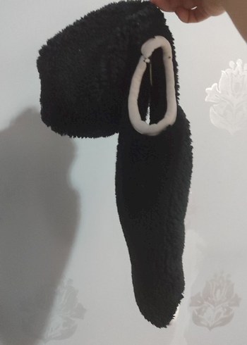 Siyah Tüylü Kapüşonlu Kedi Köpek Kıyafeti - Görsel 4