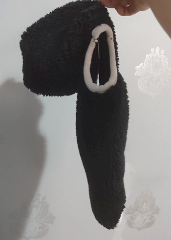 Siyah Tüylü Kapüşonlu Kedi Köpek Kıyafeti - Görsel 5