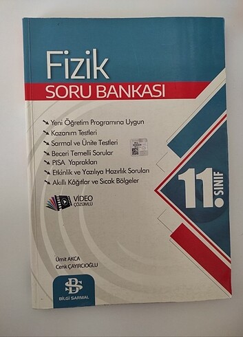 11. Sınıf Bilgi Sarmal Fizik Kimya Biyoloji Soru Bankası 