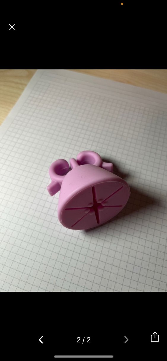 Lila renk oje tutucu - Görsel 2