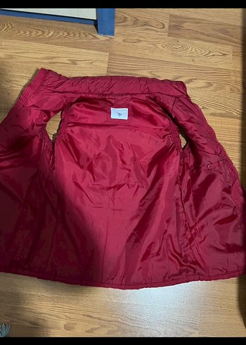 Bordo Fermuarlı erkek Şişme Yelek - Görsel 5