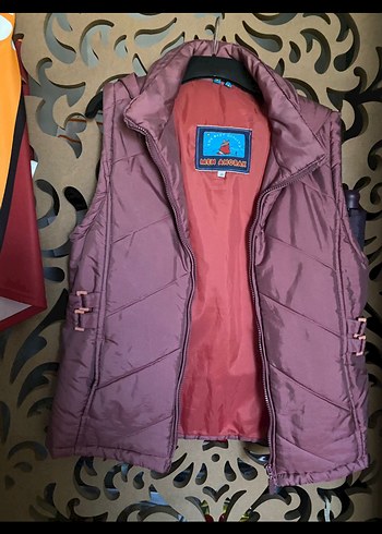 Pembe puffy  Yelek - Görsel 3