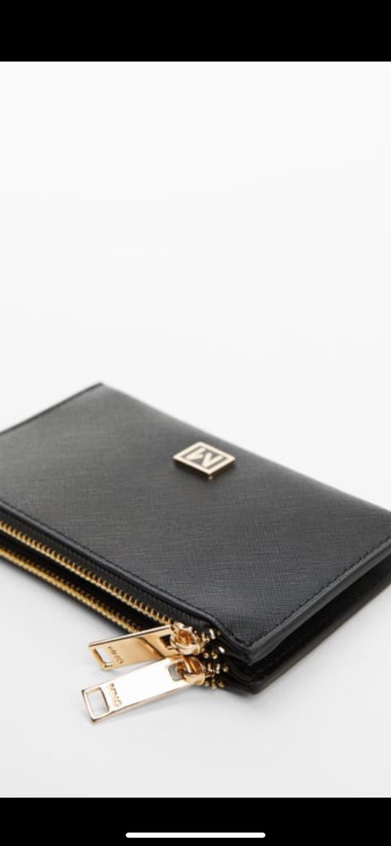 Mango siyah cüzdan - Görsel 2