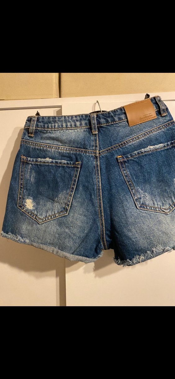 Stradivarius Kot Şort - Görsel 2