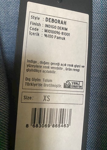 Mavi marka tulum - Görsel 10