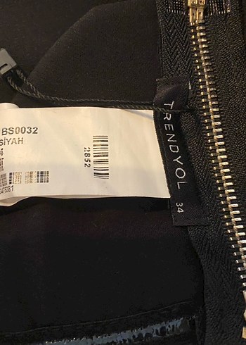 Siyah Zara  Straplez Drapeli Büstiyer - Görsel 7