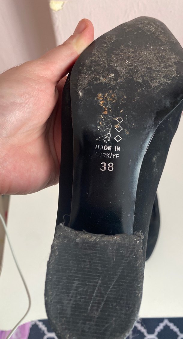 Kadın Siyah Topuklu Stiletto - Klasik Şıklık - Görsel 3