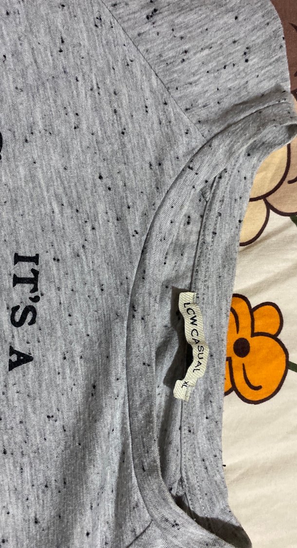 Gri Dantel Detaylı Hamile Uzun Kollu Tişört - Görsel 3