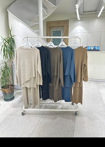 siyah Rahat Kesim Kadın Takım - Görsel 3