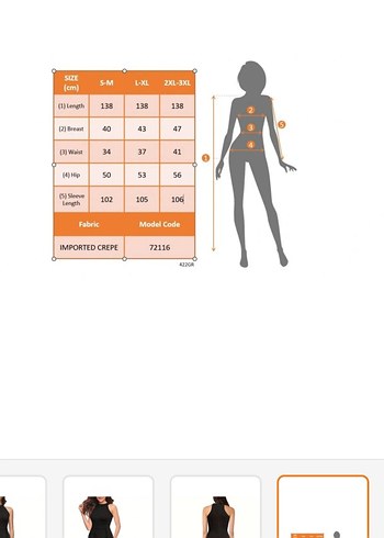 Siyah V Yakalı Uzun Askılı Elbise - Görsel 4