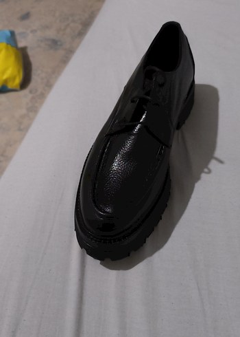 Siyah Minimalist Erkek Oxford Ayakkabı - Görsel 5