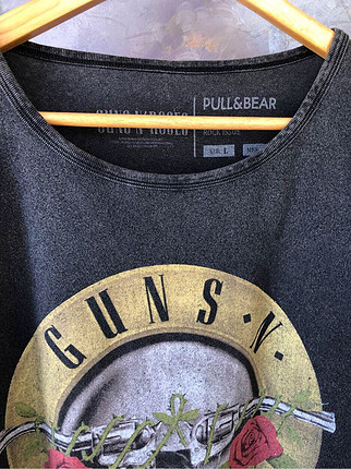 Pull and Bear Guns n Roses Tişört SATILDI