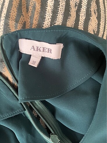 38 Beden yeşil Renk Aker tunik