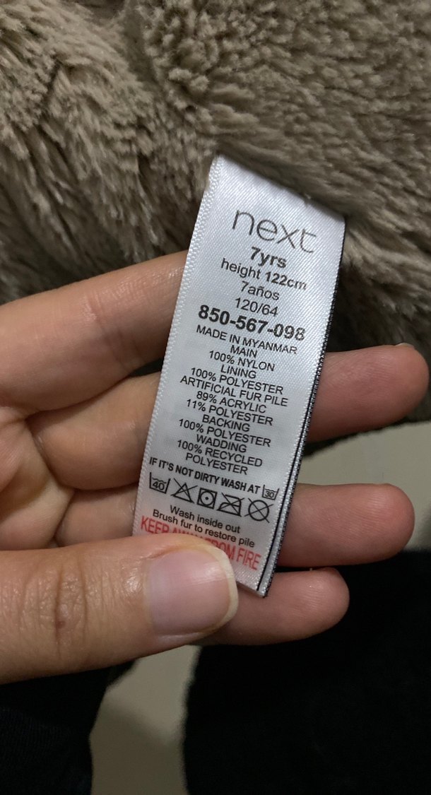 Kürk Detaylı Parlak yağ yeşili Kız Mont - Görsel 3