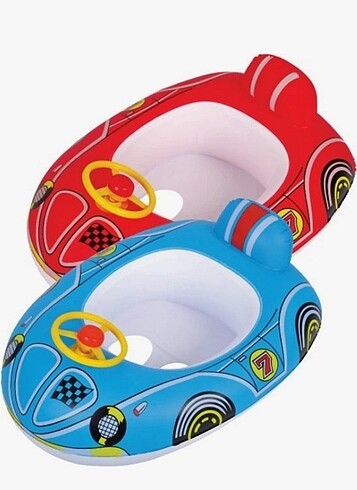 Oturaklı kornalı şişme bebek botu