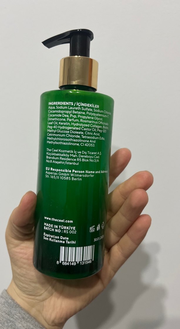 The CEEL Biberiye Şampuanı 250 ml - Görsel 2