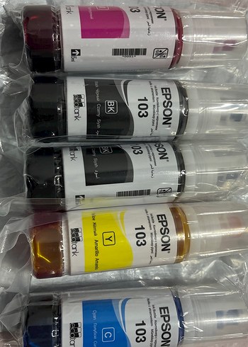 Epson 103 Çok Renkli Yazıcı Mürekkep Seti