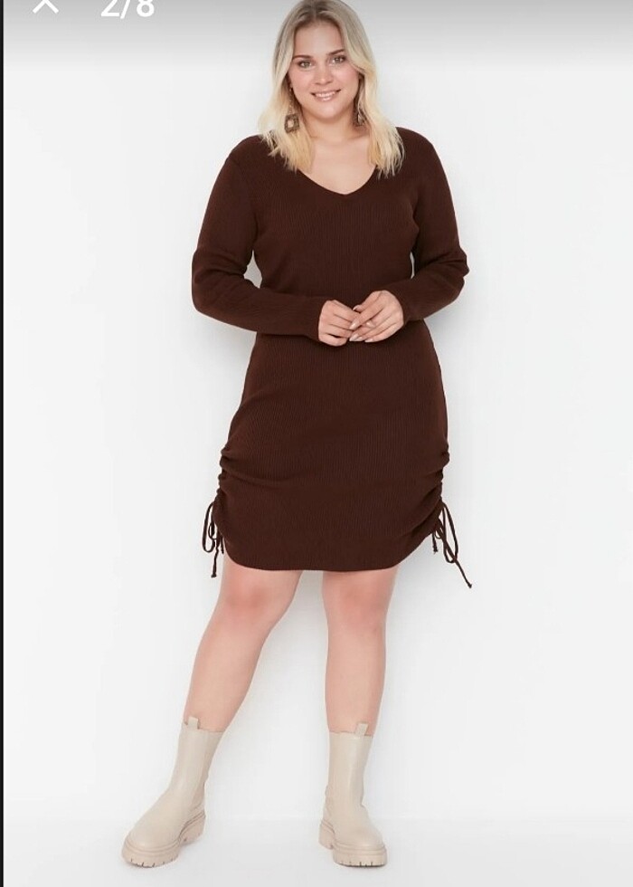 Triko Elbise - Görsel 4