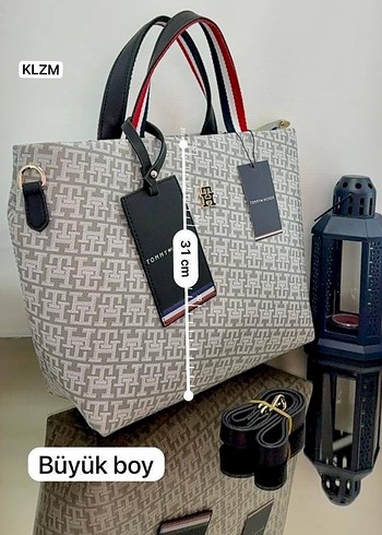 Büyük Boy Fermuarlı Kadın Çanta - Görsel 7