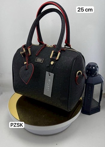 Deri Kadın Çanta 25 cm A KALİTE - Görsel 6