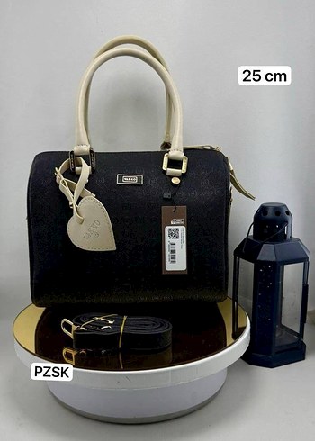 Deri Kadın Çanta 25 cm A KALİTE - Görsel 4