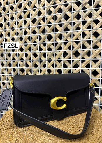 Klasik Baskılı Siyah Deri Kadın Çanta A KALİTE - Görsel 4