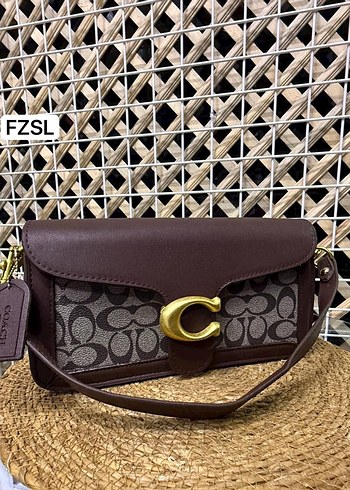 Klasik Baskılı Siyah Deri Kadın Çanta A KALİTE - Görsel 3